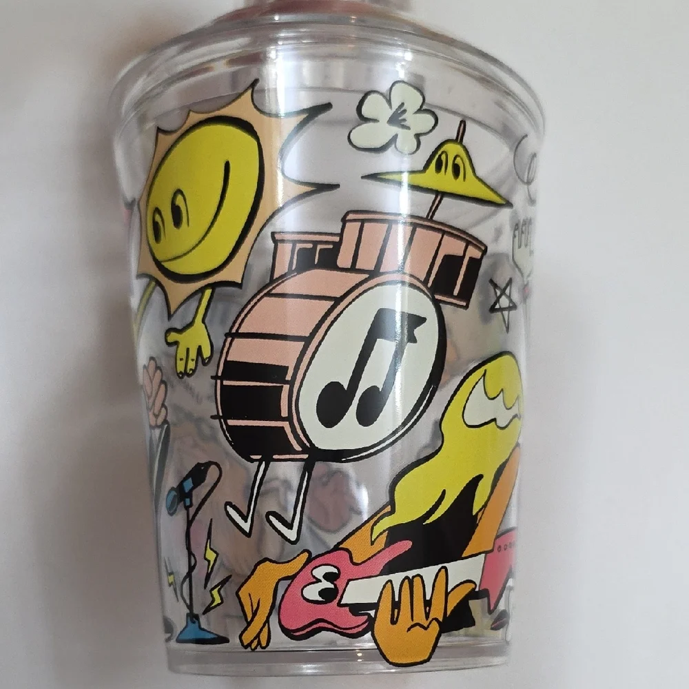 Cocktail Shaker - Colorful Cartoon Design - Plastic